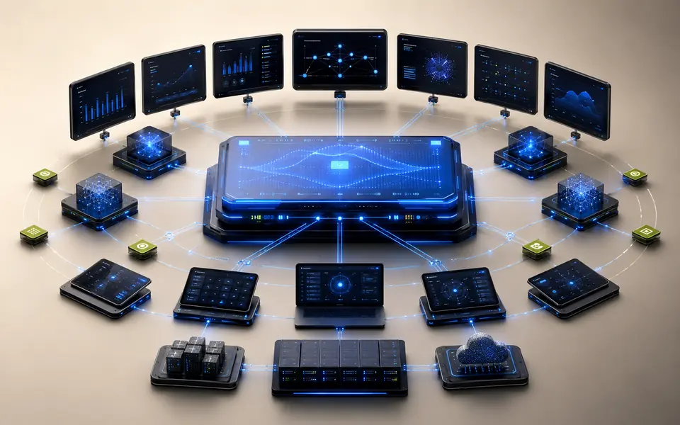 BU1ST OS AI system visual