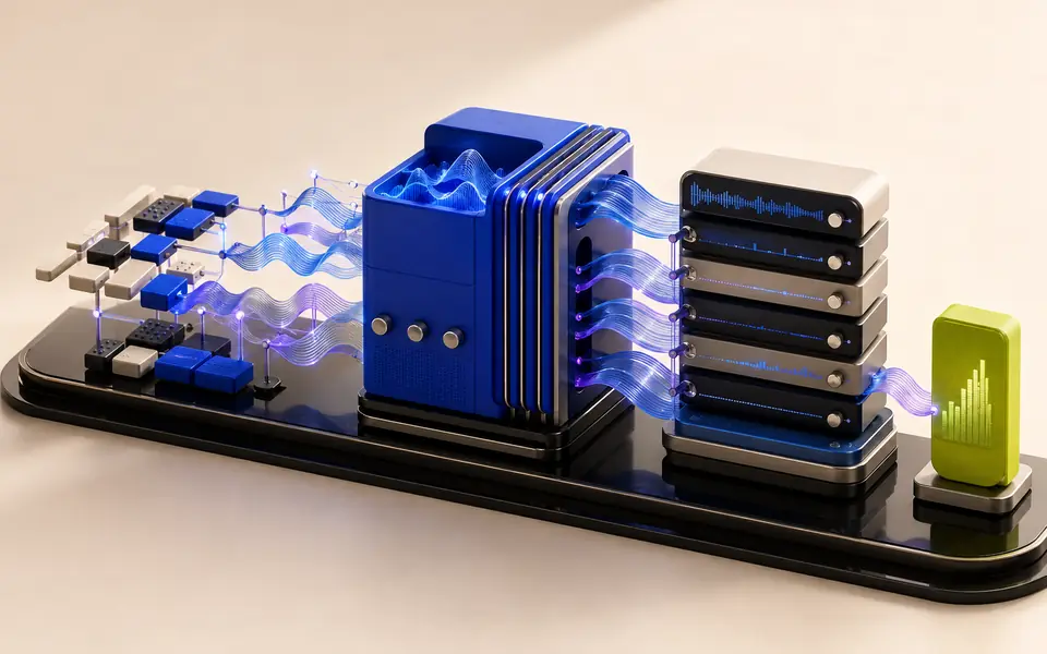 Private Music Generator system visual