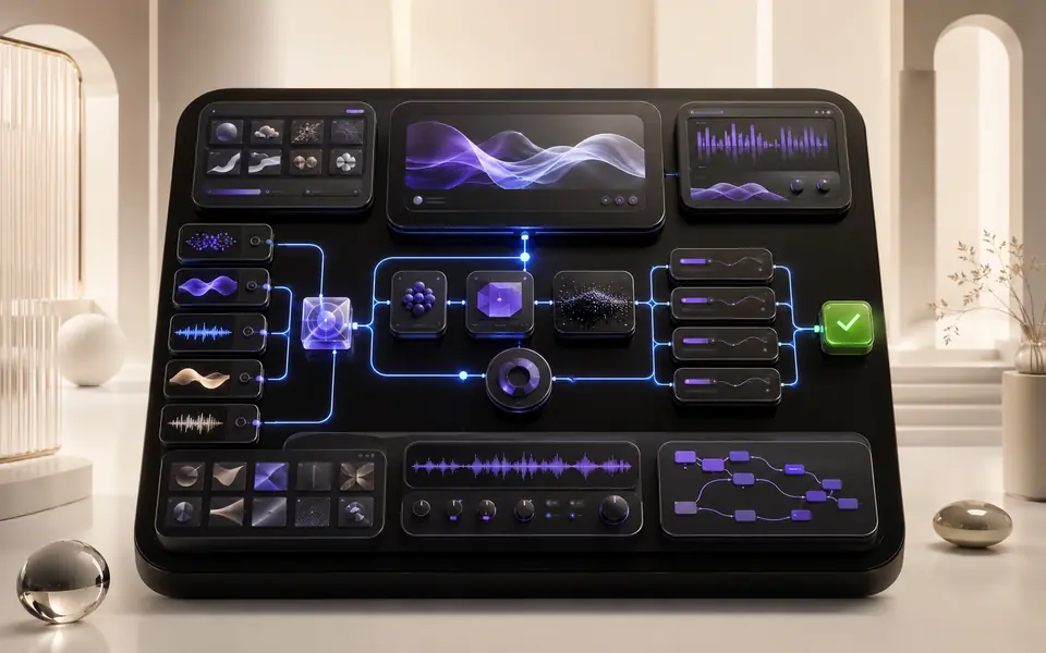 BU1ST Studio Chile system visual